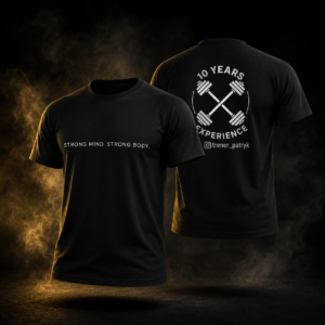 T-shirt - Strong Mind. Strong Body - NA ZAMÓWIENIE